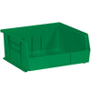 11 x 10 7/8 x 5绿色塑料垃圾箱6/箱