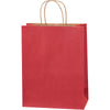 10 x 5 x 13红色购物袋带把手250/箱