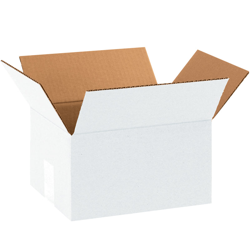 White Corrugated Boxes - PackagingSupplies.com