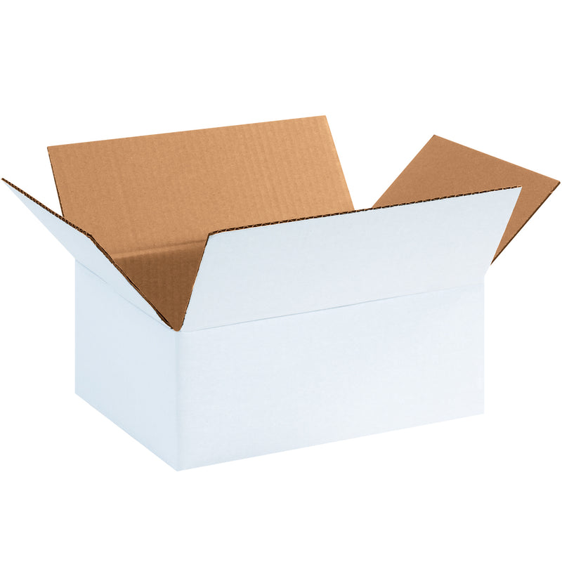 White Corrugated Boxes - PackagingSupplies.com