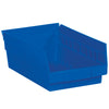 11 5/8 x 6 5/8 x 4蓝色塑料货架箱30个/箱