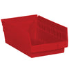 11 5/8 x 6 5/8 x 4红色塑料货架箱子30个/箱