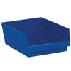 11 5/8 x 8 3/8 x 4蓝色塑料货架垃圾箱20个/箱