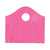 12 x 11 x 4粉红Superwave袋w /打孔处理250例