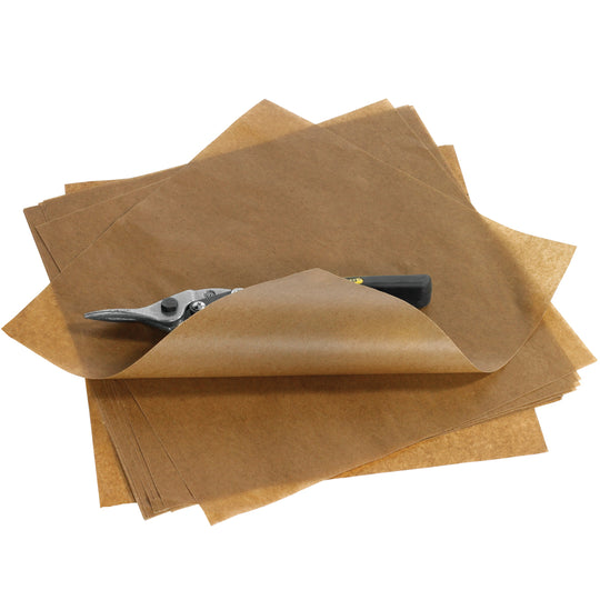 24 x 36 - Waxed Kraft Paper Sheets 580/Case