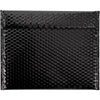 12 3/4 x 10 1/2 Black Metallic Bubble Mailers 48/Case