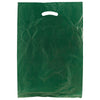13 × 3 × 21深绿色高密度夹扣购物袋(。70毫米厚度)500/箱