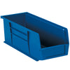 14 3/4 x 8 1/4 x 7蓝色塑料垃圾桶12/箱