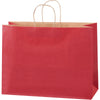 16 x 6 x 13红色购物袋带把手250/箱