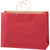16 x 6 x 13道红白相间的购物袋250 w /处理/案例
