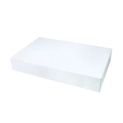 19 x 12 x 3白色服装盒——喷砂面50 / Case