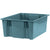20 7/8 x 18 1/4 x 9 7/8 Gray Stack & Nest Containers 3/Case