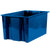 26 5/8 x 18 1/4 x 14 7/8蓝色堆叠和巢容器3/箱