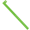 3/4”x 10”荧光绿色塑料腕带500/盒
