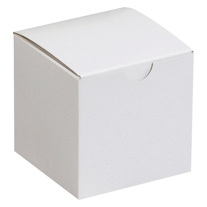 White Gift Boxes, White Gloss Gift Boxes - PackagingSupplies.com