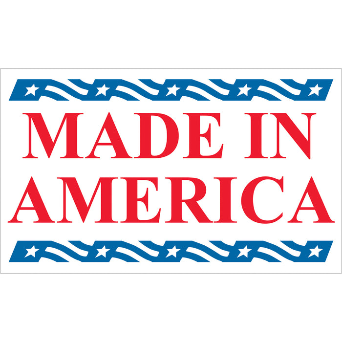 Made In The USA Labels - PackagingSupplies.com