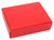 4-9/16 x 3-9/16 x 1-1/4(1/4磅)红色1块糖果盒250/箱