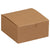 4 x 4 x 2牛皮纸(棕色)礼盒100/箱