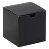 4 x 4 x 4黑色光泽礼盒100/箱
