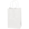 白色哑光纸购物袋