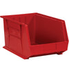 5 1/2 x 14 3/4 x 5红色塑料箱盒12 /案例
