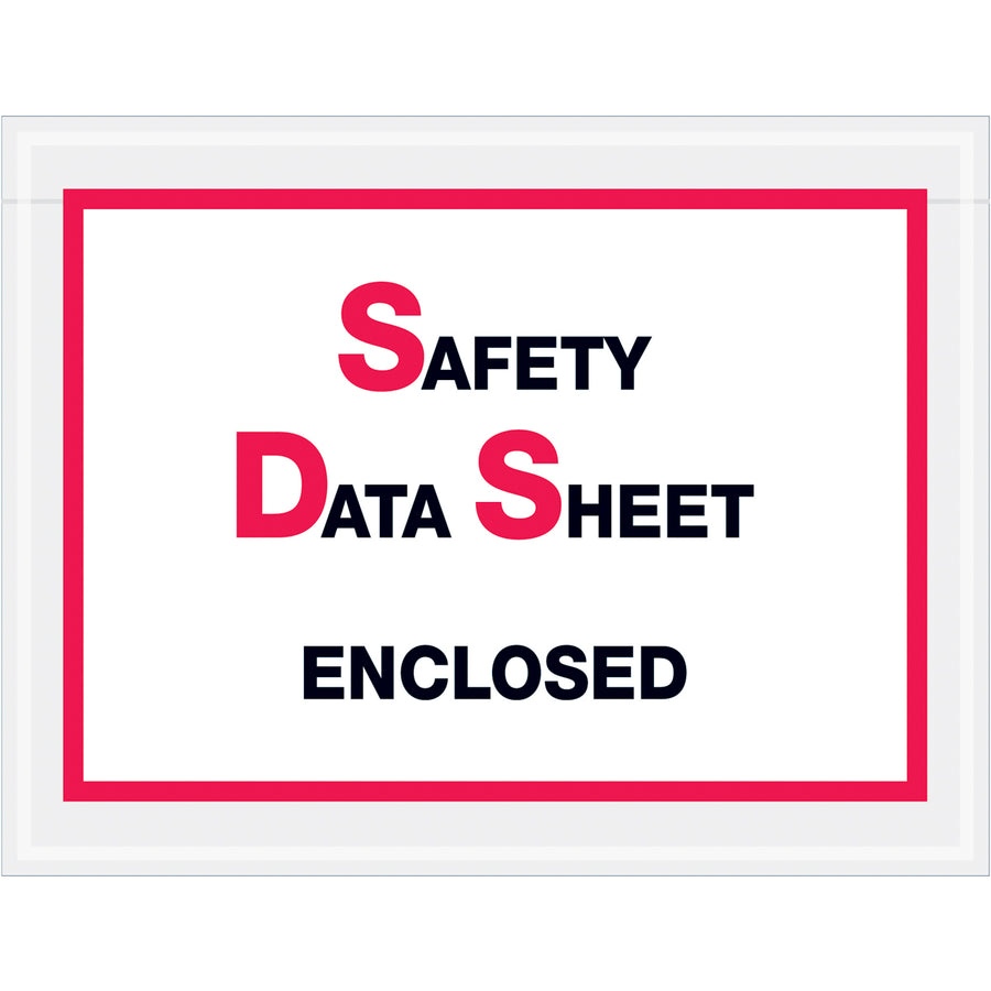 5 1/2 x 10 Safety Data Sheets SDS Envelopes - PackagingSupplies.com