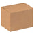 6 x 4 1/2 x 4 1/2牛皮纸(棕色)礼盒100/箱