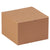 6 × 6 × 4牛皮纸(棕色)礼盒100个/箱
