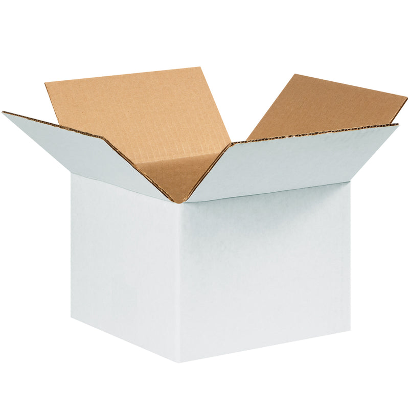 White Corrugated Boxes - PackagingSupplies.com