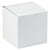 8 x 8 x 8白色(平面)礼盒100个/箱