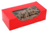 7 x 3-3/8 x 2(1磅)红色Edge-Window糖果盒250 /