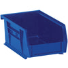 4 1/8 × 7 3/8 × 3蓝色塑料垃圾桶24/箱