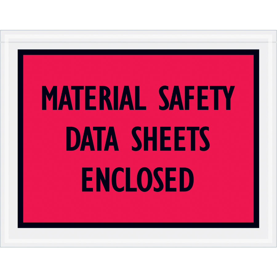 Material Safety Data Sheet Enclosed Envelopes - PackagingSupplies.com