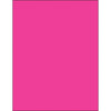 8 1/2 x 11“荧光粉色移动矩形激光标签100 /