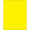 8 1/2 x 11“荧光黄色移动矩形激光标签100 /