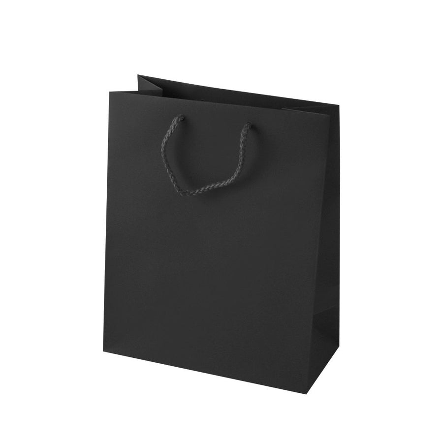 Download Black Matte Eurotote Shopping Bags Packagingsupplies Com