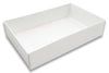 9-3/8 x 6 x 2白色2磅长方形糖果盒基地250/箱