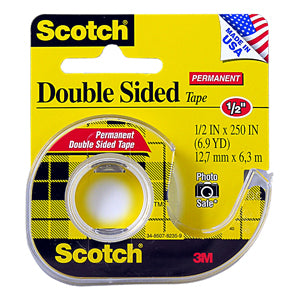 SCOTCH Crystal Tape 19mmx7.5m 6-1975D bianco cristall.,con dispenser -  Ecomedia AG