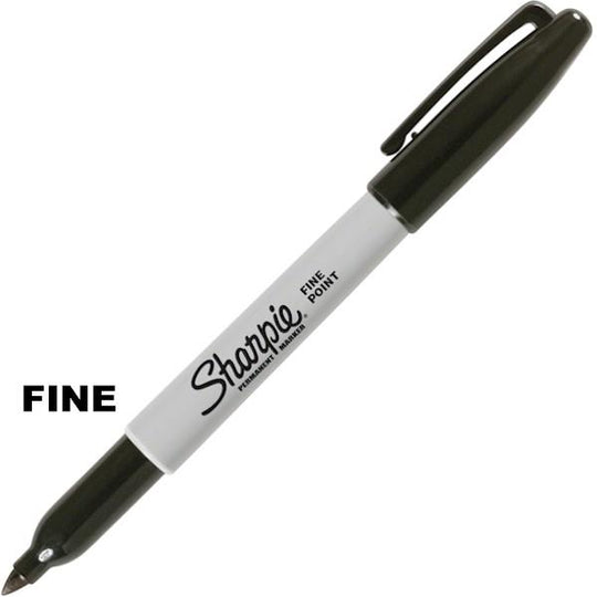 Sharpie Markr Fin PT Blk