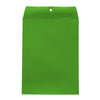 绿色9英寸x12英寸不加扣信封25个/包