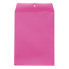 粉红色9英寸x12英寸不加扣信封25个/包