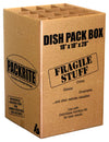 PackRite -盘子包装盒5.2cu.ft。双壁18 x 18 x 28 1/一个