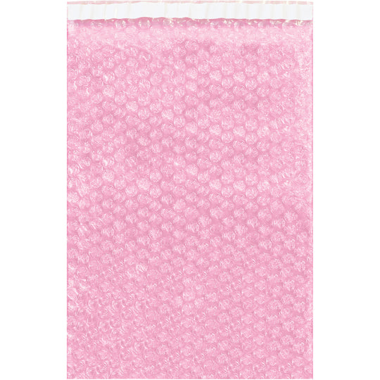 APQ Anti-Static Bubble Out Bags 20 x 20 Inch, Pack of 10 Pink Self