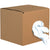 盒子的破布-回收白色针织-每箱10磅