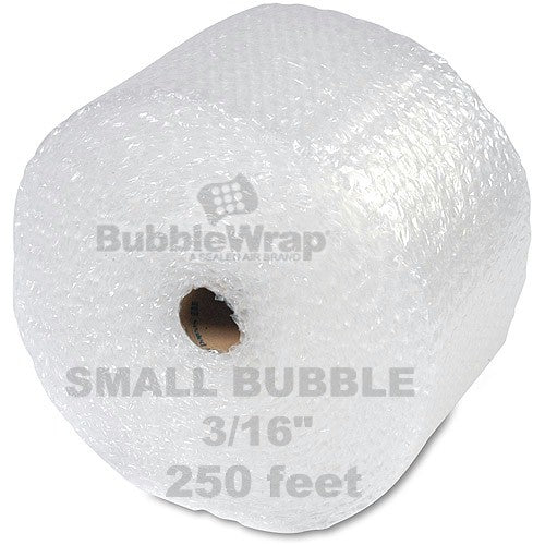 bubble wrap and tape