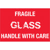2 x 3”——“脆弱-玻璃小心轻放”标签500 /卷