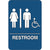 男性/女性无障碍ADA标准塑料标志