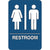 男/女洗手间符合美国ADA的塑料标志
