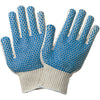 PVC蓝点针织手套-小24/箱