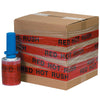 5”80规格500英尺/卷红色热RUSH包装标识包6/箱
